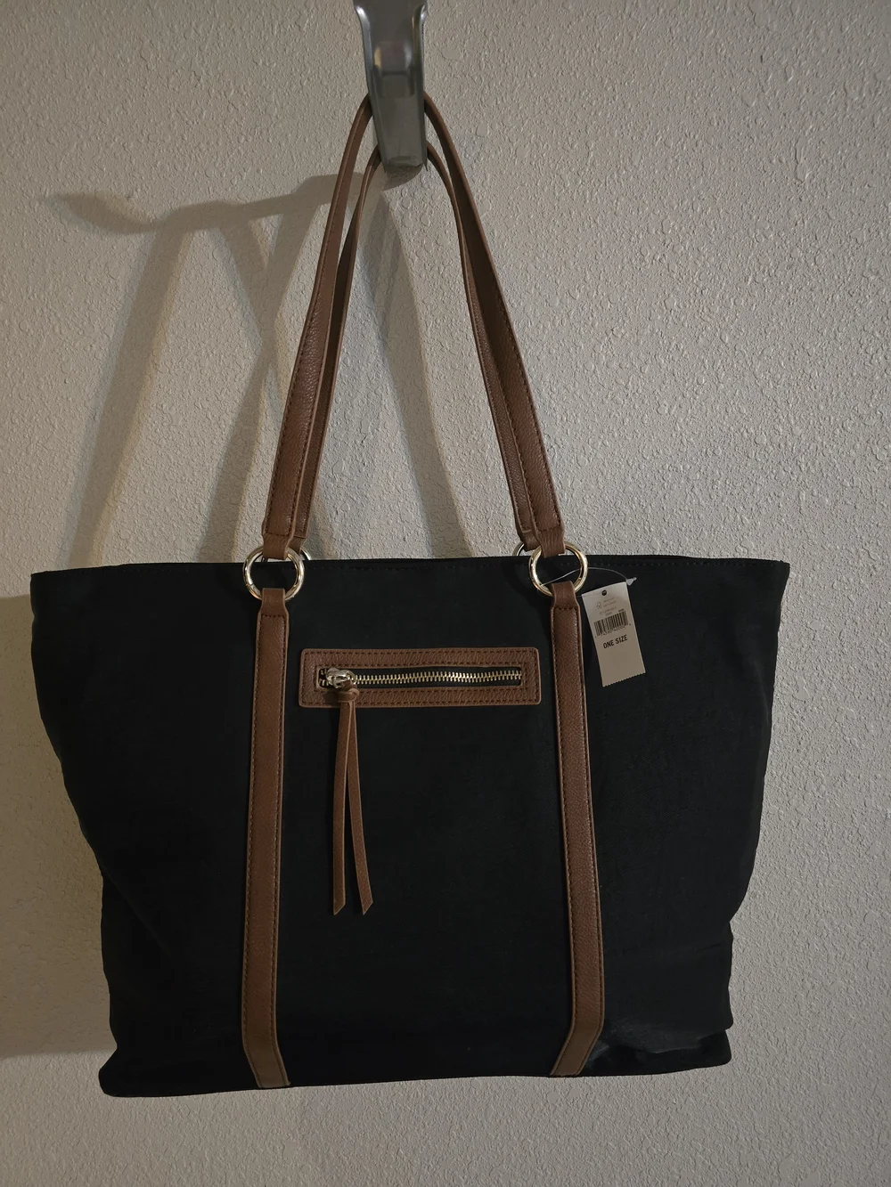 NWT Banana Republic Black Tote Bag – Spacious Everyday Carry